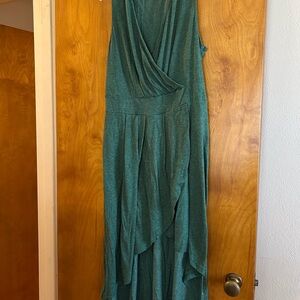 Elegant Green Women's Dress